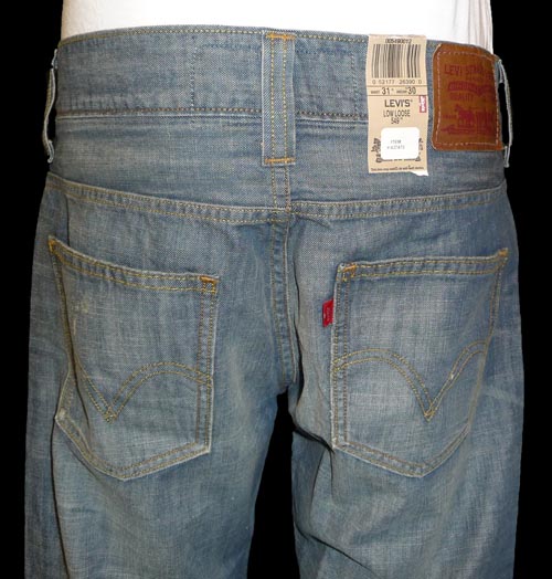 mens low rise jeans levis