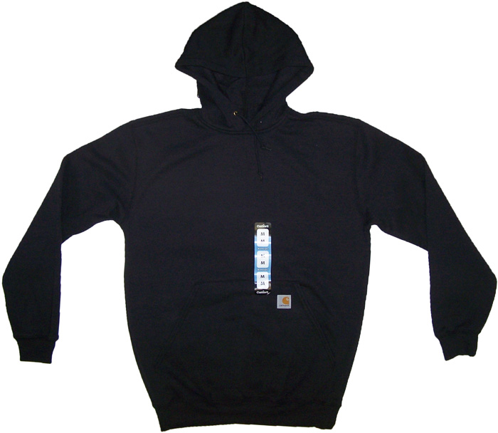 Details about Carhartt Mens K121 Midweight Pullover Hoodie Black NWT