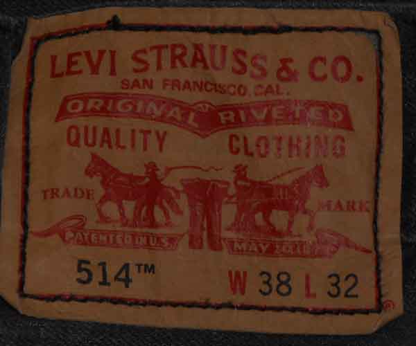 levis 514 flap pocket