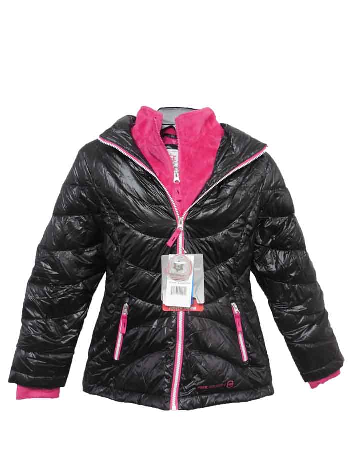 Free Country Girl's Power Down Faux Fur Hooded Jacket eBay